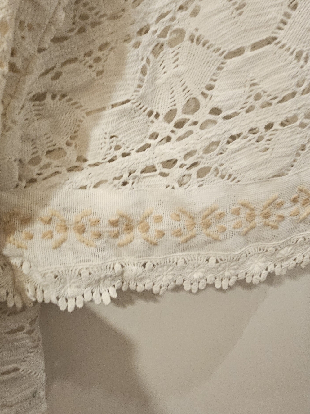 Free People Lace Crochet Kimono, Jacket, Swim Wrap, Cover-up - Picture 10 of 15